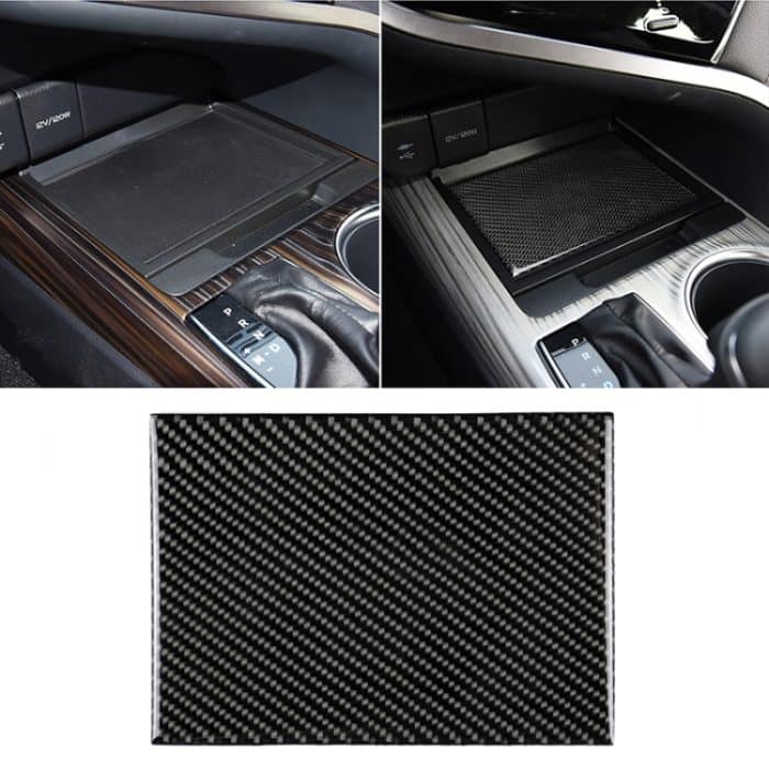 Auto Carbon Fiber Storage Box dekorative Aufkleber für Toyota Achte Generation Camry 2018-2019 – Bild 1