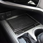 4 in 1 Auto Kohlefaser Aufbewahrungsbox dekorative Aufkleber für Toyota Achte Generation Camry 2018-2019 – Bild 6