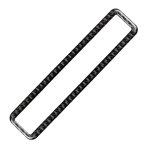 Auto Carbon Fiber Main Driving Multifunktionaler Knopfrahmen Dekorativer Aufkleber für Toyota Achte Generation Camry 2018-2019 – Bild 2