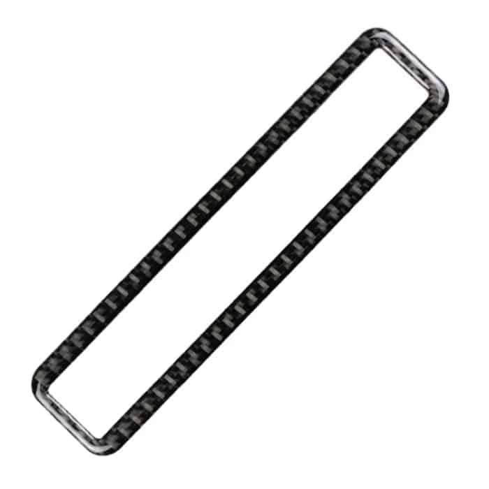 Auto Carbon Fiber Main Driving Multifunktionaler Knopfrahmen Dekorativer Aufkleber für Toyota Achte Generation Camry 2018-2019 – Bild 2