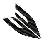 2 PCS Car Carbon Fiber Scheinwerfer Dekorative Aufkleber für Toyota Achte Generation Camry 2018-2019 – Bild 2