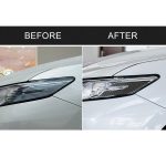 2 PCS Car Carbon Fiber Scheinwerfer Dekorative Aufkleber für Toyota Achte Generation Camry 2018-2019 – Bild 7