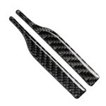 2 PCS Car Carbon Fiber Rückspiegel Antikollisions-Streifenschutzgitter Verkleidungen für Toyota Camry der achten Generation 2018-2019 – Bild 2