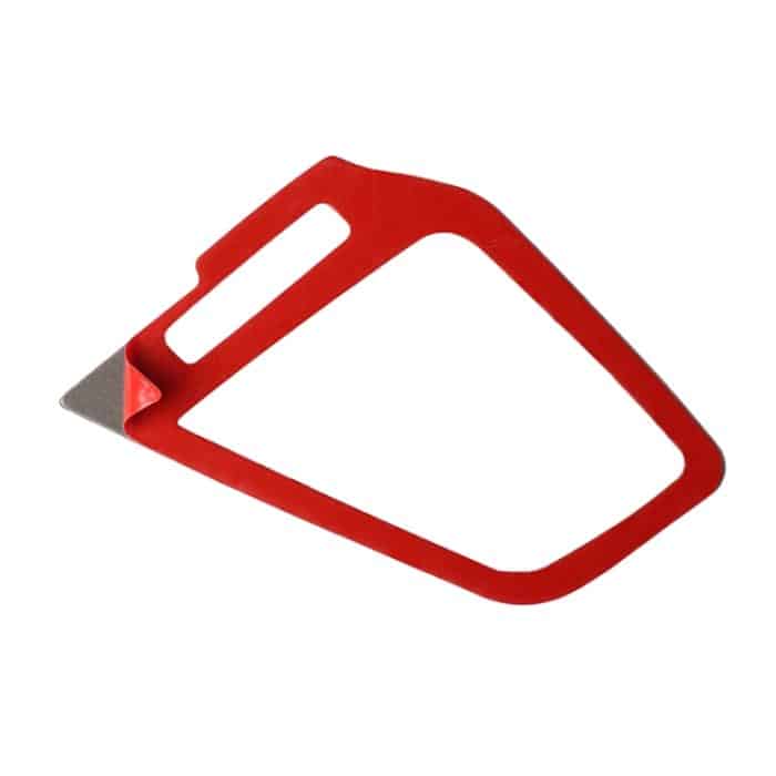 Auto Carbon Faser rechts und links Luftauslass dekorative Aufkleber für Honda Zehnte Generation Civic 2016-2019, Linksantrieb – Bild 4