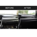 Auto Carbon Fiber Central Control dekorative Aufkleber für Honda Tenth Generation Civic 2016-2019 – Bild 7