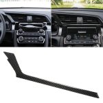 Auto Carbon Fiber Central Control Luftauslass unter dekorativem Aufkleber für Honda Tenth Generation Civic 2016-2019, Linksantrieb
