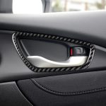 4 PCS Car Carbon Fiber Tür Innen Handgelenkrahmen Dekorativer Aufkleber für Honda Tenth Generation Civic 2016-2019 – Bild 6