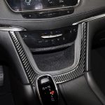 Auto Carbon Fiber Central Control U-Form Rahmen dekorative Aufkleber für Cadillac XT5 2016-2017 – Bild 6