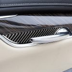 Auto Carbon Faser Tür Innengriff Handgelenk Panel dekorative Aufkleber für Cadillac XT5 2016-2017 – Bild 6