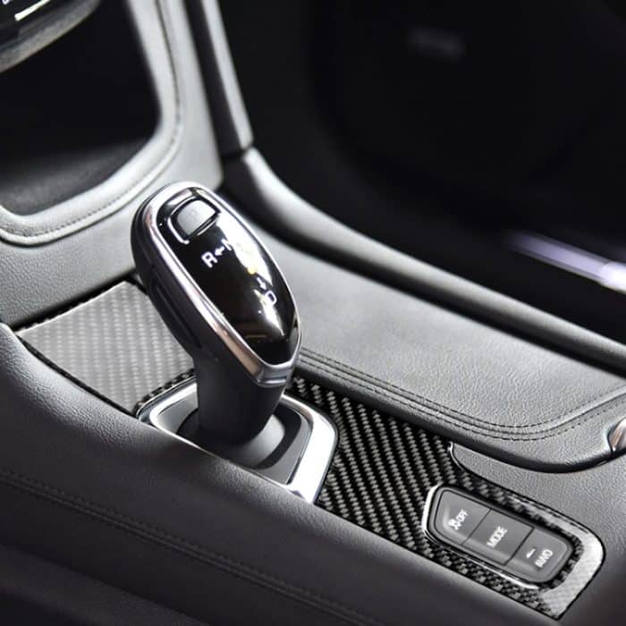 Auto Carbon Fiber Gear Position Panel Dekorativer Aufkleber für Cadillac XT5 2016-2017, Linksantrieb – Bild 6