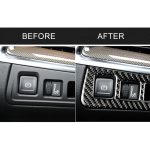 Auto Carbon Fiber Scheinwerfer Schalterrahmen dekorative Aufkleber für Cadillac XT5 2016-2017, High Version, Linksantrieb – Bild 7