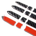 Auto Carbon Faser Außentürgriff dekorative Aufkleber für Cadillac XT5 2016-2017 – Bild 4