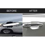 Auto Carbon Faser Außentürgriff dekorative Aufkleber für Cadillac XT5 2016-2017 – Bild 7