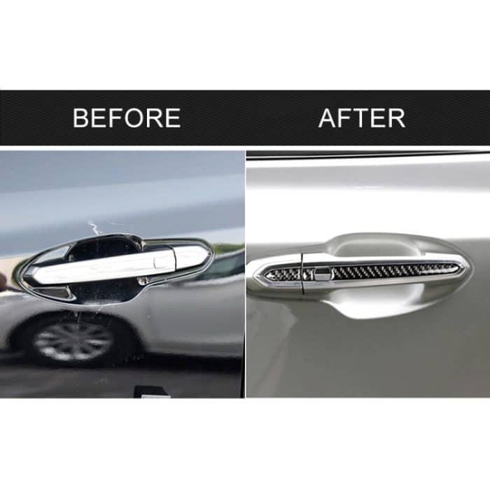 Auto Carbon Faser Außentürgriff dekorative Aufkleber für Cadillac XT5 2016-2017 – Bild 7