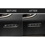 Auto Carbon Fiber Sitzverstellung Einstellung Dekorativer Aufkleber für Cadillac XT5 2016-2017, Linkslenker – Bild 7