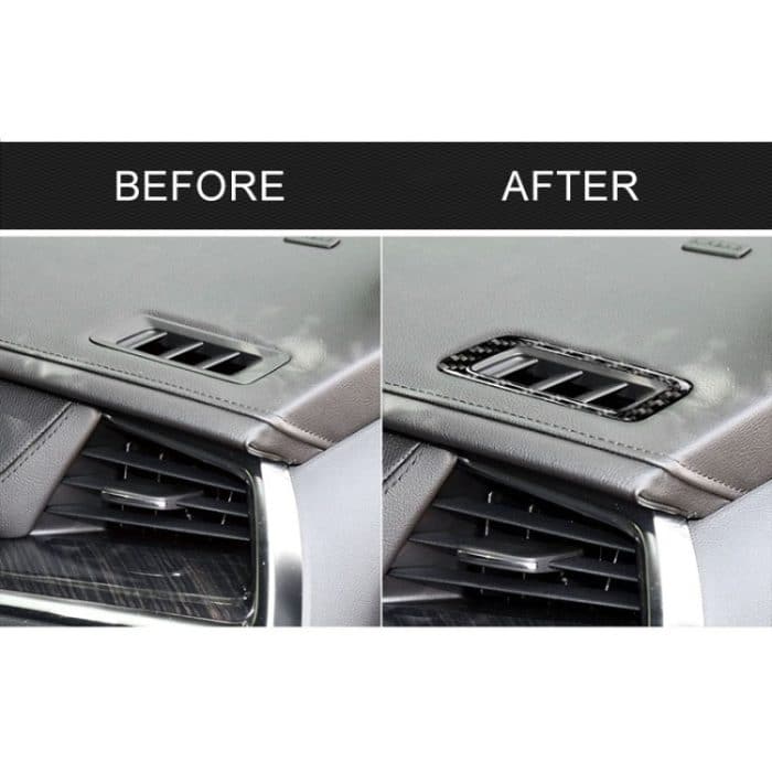 Auto Carbon Fiber Air Outlet Dekorativer Aufkleber für Cadillac XT5 2016-2017, Linksantrieb – Bild 7