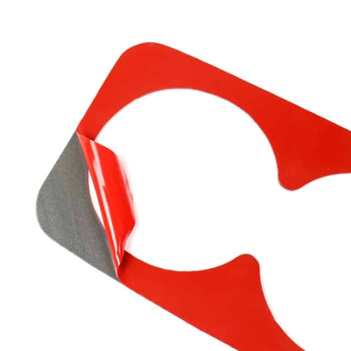 Auto Carbon Fiber Hinterarmlehne Water Cup Dekorativer Aufkleber für Cadillac XT5 2016-2017 – Bild 4