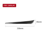 Auto Carbon Fiber Middle Air Outlet Dekorativer Aufkleber für Cadillac XT5 2016-2017, Linkslenker – Bild 5