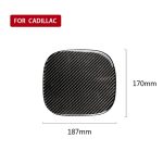 Auto Carbon Fiber Tankdeckel Dekorativer Aufkleber für Cadillac XT5 2016-2017 – Bild 5
