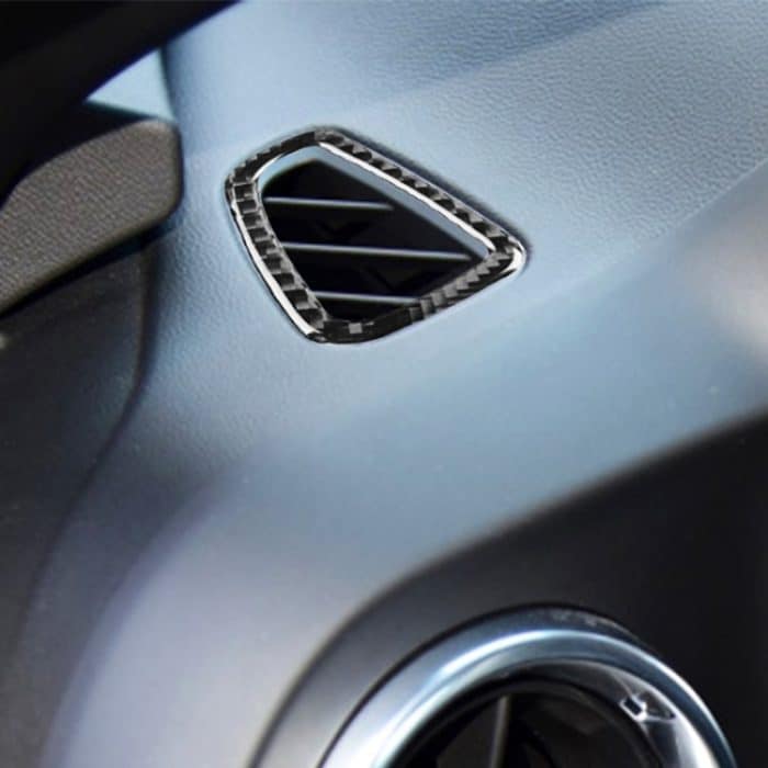 2 Stück Auto Carbon Fiber-Air Outlet dekorative Aufkleber für Chevrolet Camaro 2017-2019 – Bild 6