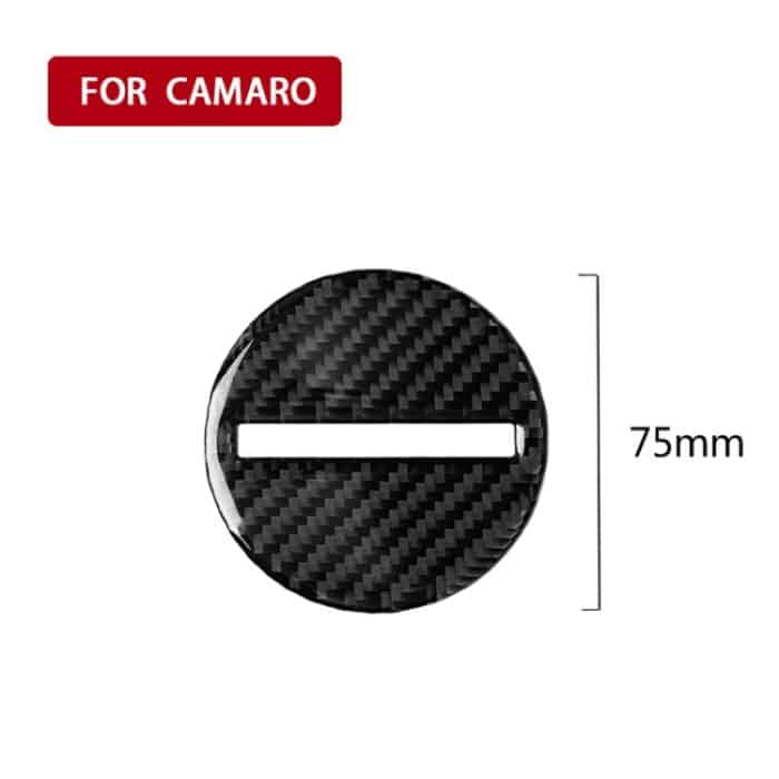 Auto Carbon Lenkrad Logo Logo Aufkleber für Chevrolet Camaro 2017-2019 – Bild 5