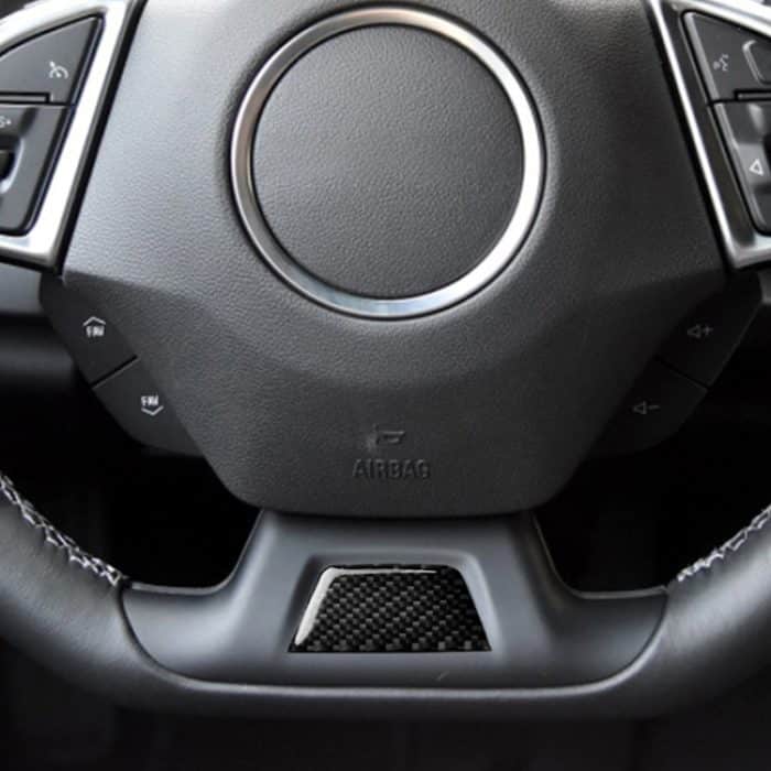 Auto Kohlefaser unter Lenkrad Dekorative Aufkleber für Chevrolet Camaro 2017-2019 – Bild 6