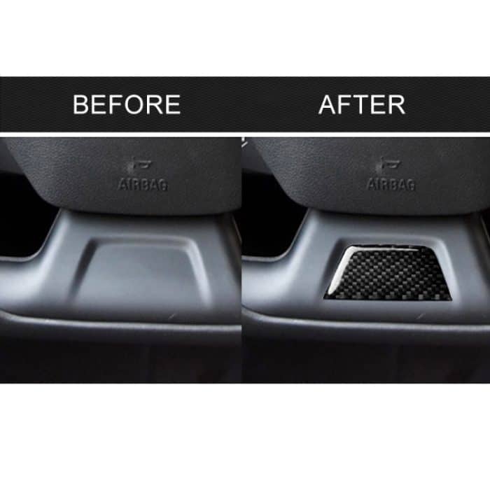 Auto Kohlefaser unter Lenkrad Dekorative Aufkleber für Chevrolet Camaro 2017-2019 – Bild 7