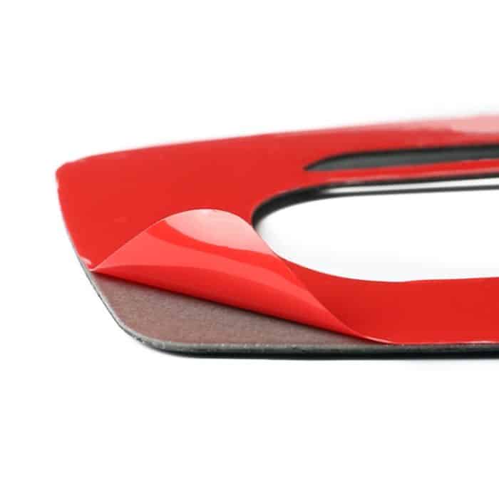 2 in 1 Auto Carbon Fiber Gear Frame Dekorativer Aufkleber für Chevrolet Camaro 2017-2019 – Bild 4