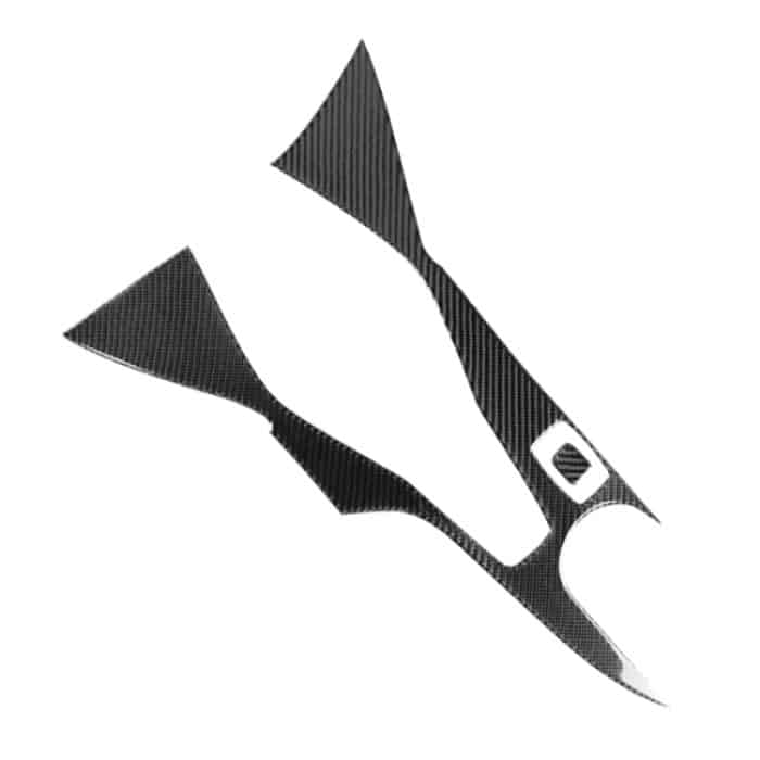 2 in 1 Auto Carbon Faser Zentralsteuerung Außenrahmen Dekorativer Aufkleber für Chevrolet Camaro 2017-2019 – Bild 2