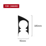 Auto Kohlefaser Wasserbecherhalter dekorative Aufkleber für Chevrolet Camaro 2017-2019 – Bild 5