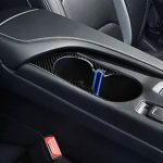 Auto Kohlefaser Wasserbecherhalter dekorative Aufkleber für Chevrolet Camaro 2017-2019 – Bild 6