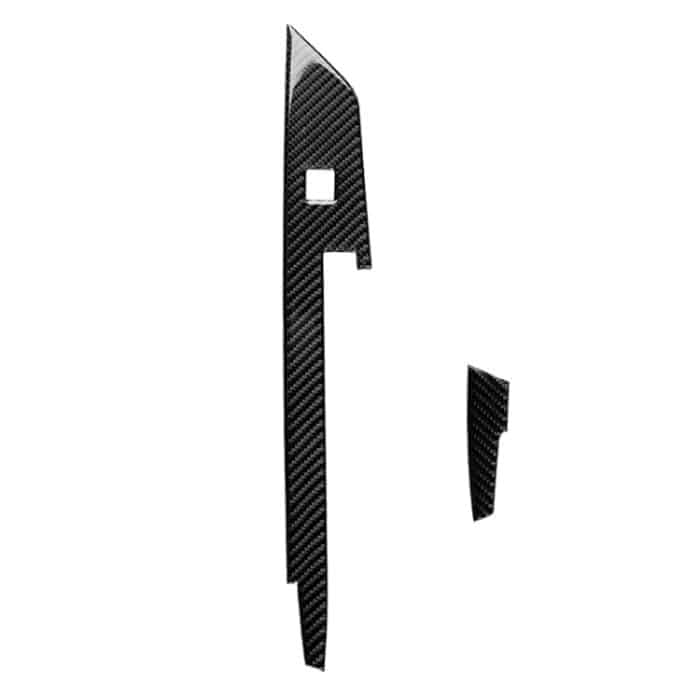 2 in 1 Auto Carbon Fiber Central Control Stripe Dekorativer Aufkleber für Chevrolet Camaro 2017-2019 – Bild 2