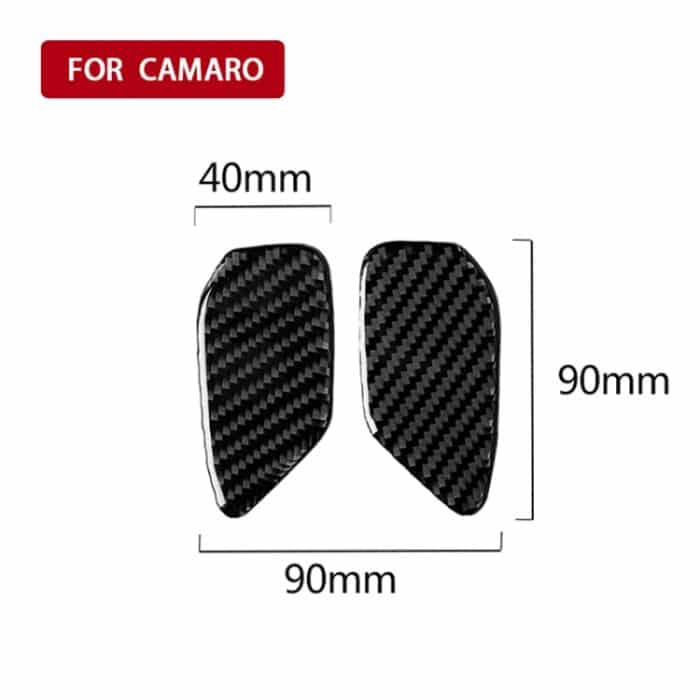 Auto Carbon Faser Tür Innengriff Handgelenk Panel dekorative Aufkleber für Chevrolet Camaro 2017-2019 – Bild 5