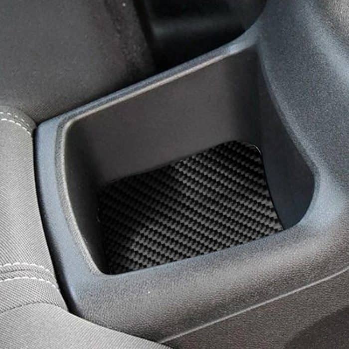 Auto Carbon Fiber Rücksitz Aufbewahrungsbox dekorative Aufkleber für Chevrolet Camaro 2016 – Bild 6