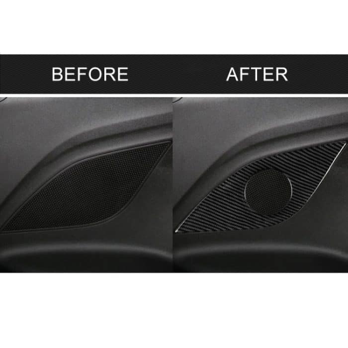 2 PCS Car Carbon Fiber Hinterhorn dekorative Aufkleber für Chevrolet Camaro 2017-2019 – Bild 7