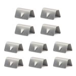 10 stücke Auto Windschutzscheibe Clip Wind / Regen Deflektorkanal Metallschnalle für HEKO G3 – Bild 2