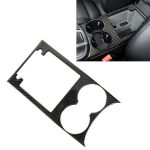 Carbon Faser Auto Wasser Cup Panel dekorative Aufkleber für Porsche Macan
