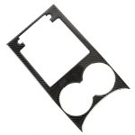 Carbon Faser Auto Wasser Cup Panel dekorative Aufkleber für Porsche Macan – Bild 2