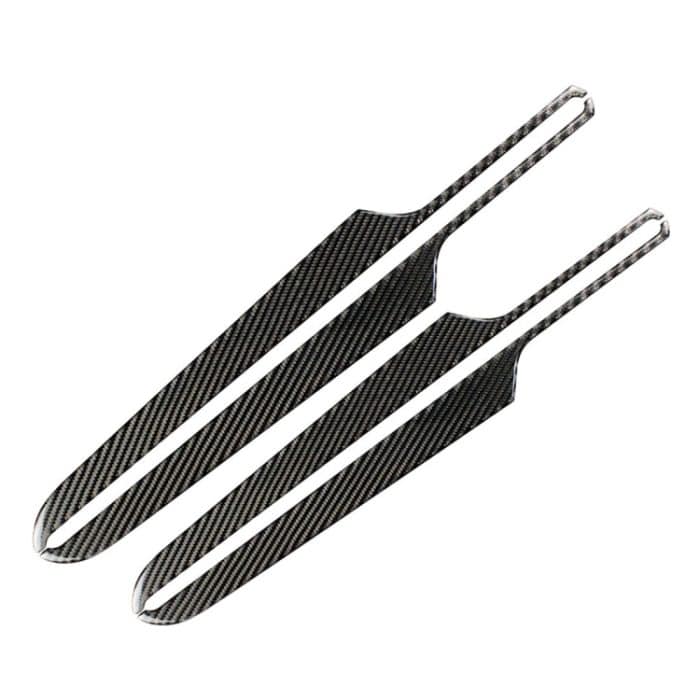 4 PCS Carbon Faser Autotürverkleidung Dekorativer Aufkleber für Porsche Macan – Bild 2