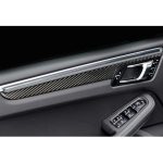 4 PCS Carbon Faser Autotürverkleidung Dekorativer Aufkleber für Porsche Macan – Bild 5
