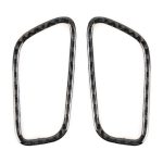 2 PCS Carbon Auto links und rechts Luftauslass Panel dekorative Aufkleber für Porsche Macan – Bild 2
