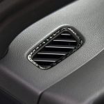 2 PCS Carbon Auto links und rechts Luftauslass Panel dekorative Aufkleber für Porsche Macan – Bild 5