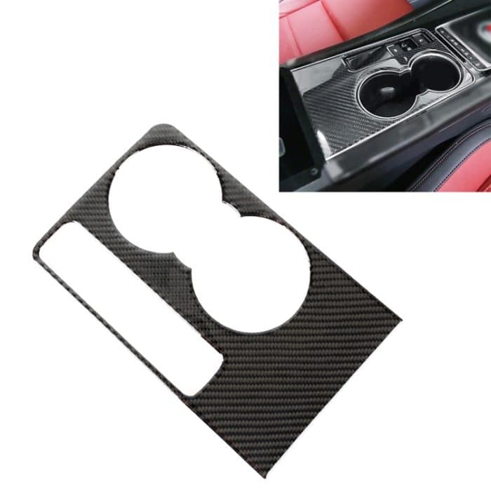 CRP0660.jpg Eine Art Carbon-Faser-Auto-Wasser-Schalen-dekorative Aufkleber für Jaguar F-PACE – Bild 1