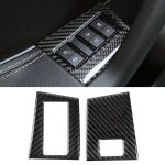 Carbon Memory Car Lock Panel Dekorativer Aufkleber für Jaguar F-PACE