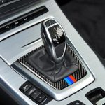 Auto Carbon Fiber Gear Position Panel Dekorativer dreifarbiger Aufkleber für BMW Z4 2009-2015 – Bild 7