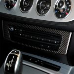 Auto Carbon Fiber Central Control CD Panel einfarbiger dekorativer Aufkleber für BMW Z4 2009-2015 – Bild 7