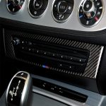 Auto Carbon Fiber Central Control CD Panel Dreifarbiger dekorativer Aufkleber für BMW Z4 2009-2015 – Bild 6