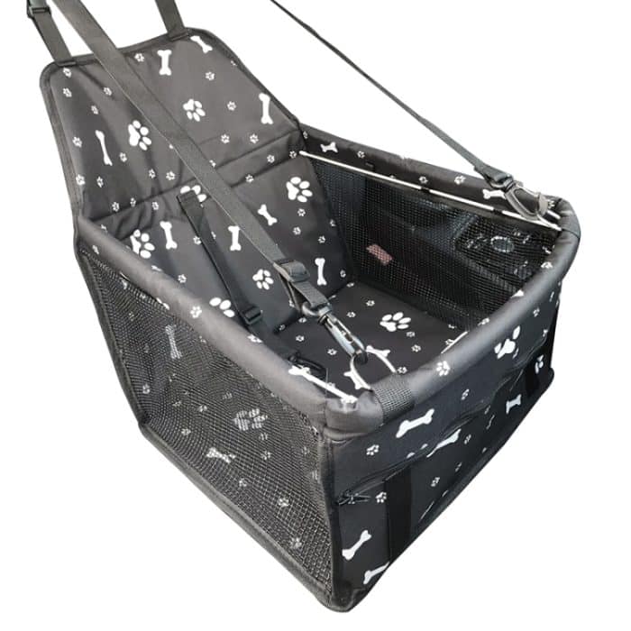 Rutschfester, zusammenklappbarer Oxford-Stoff, Autositzbezug für Haustiere, Katzen und Hunde, Größe: 40 x 30 x 25 cm – Bild 2