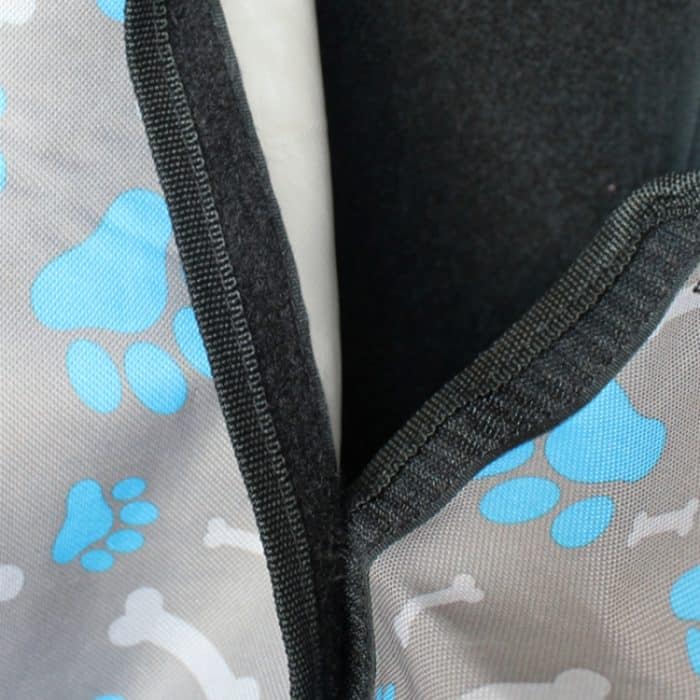 Rutschfeste, zusammenklappbare, wasserdichte Auto-Kofferraum-Sitzabdeckung für Haustiere, Katzen und Hunde, Größe: 155 x 105 cm – Bild 4