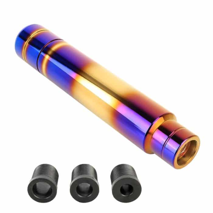 Universal Flame Bunte lange Streifenform Auto-Schaltknauf Modifizierter Schalthebelknopf, Länge: 18 cm – Bild 4